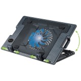 Techly Supporto per notebook e pad di raffreddamento per notebook fino a 17.3