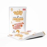 TUF TUF cibo umido per cani pollo macinato con carote - 500g