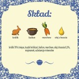 FOLK Pasto delicato per cuccioli con coniglio mono - cibo umido per cani - 400g