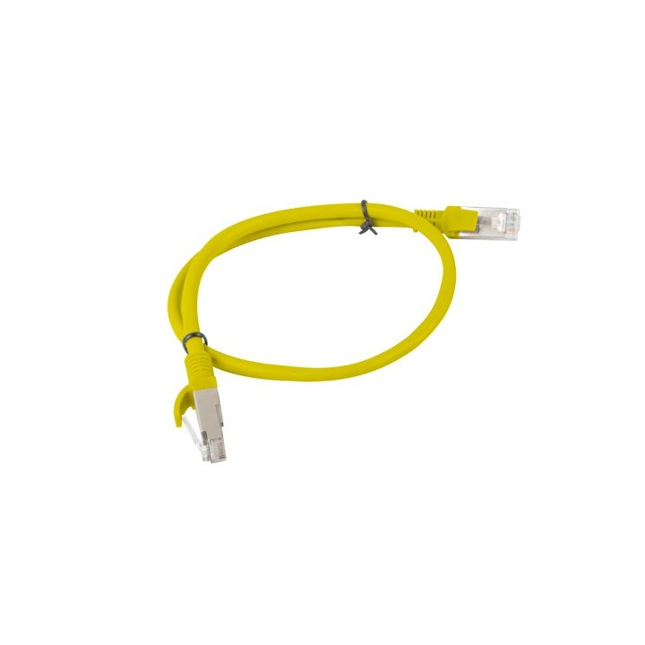 Lanberg Patchcord Rj45 Cat. 6 UTP 0.5m giallo