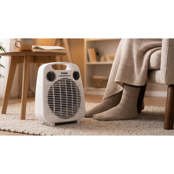 NOVEEN FH08 Termoventilatore bianco