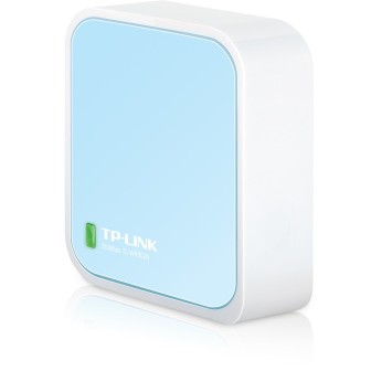 TP-Link TL-WR802N router wireless Fast Ethernet a banda singola (2.4 GHz) blu bianco