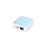 TP-Link TL-WR802N router wireless Fast Ethernet a banda singola (2.4 GHz) blu bianco