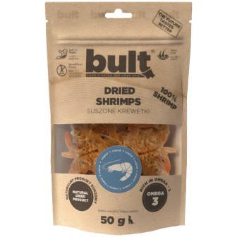 BULT Gambero secco naturale mono - snack per cani - 50g