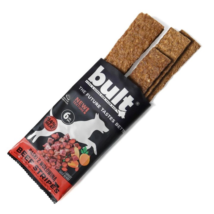 BULT Strisce gustose Superfoods manzo mono - snack per cani - 6pcs.