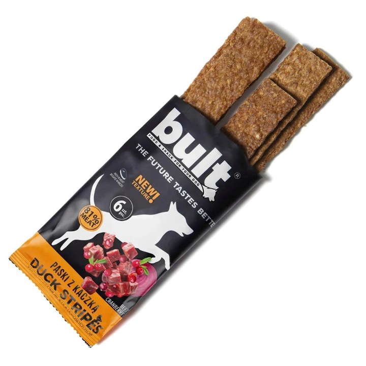 BULT Tasty Strips Superfoods anatra - snack per cani - 6pcs.