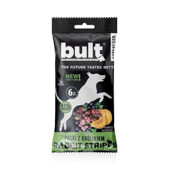 BULT Tasty Strips Superfoods coniglio - snack per cani - 6pcs.