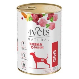 4VETS Natural Renal - cibo umido per cani - 400g