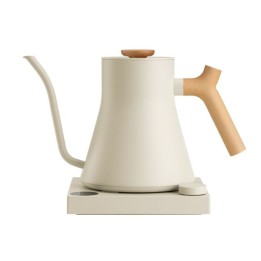 Fellow Stagg EKG PRO 900ml bollitore elettrico in beige sesamo con manico in legno
