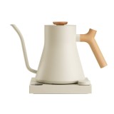 Fellow Stagg EKG PRO 900ml bollitore elettrico in beige sesamo con manico in legno
