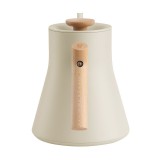 Fellow Stagg EKG PRO 900ml bollitore elettrico in beige sesamo con manico in legno