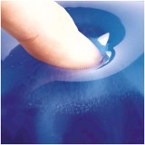 Fellowes CRYSTAL Mouse & Poggiapolsi Gel Ciano
