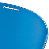 Fellowes CRYSTAL Mouse & Poggiapolsi Gel Ciano