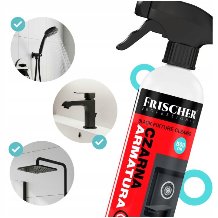 Frischer detergente per raccordi nero 0.5 l