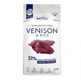 BALTICA Nutraceutic Hypoallergenic Razze Medium Cervo con riso - cibo secco per cani - 3kg