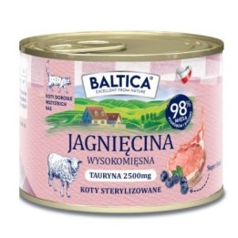 BALTICA Smaki regionów agnello - cibo umido per gatti - 185g