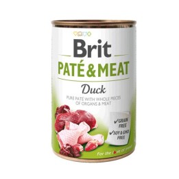 BRIT Paté&Carne adulto anatra - cibo umido per cani - 400 g