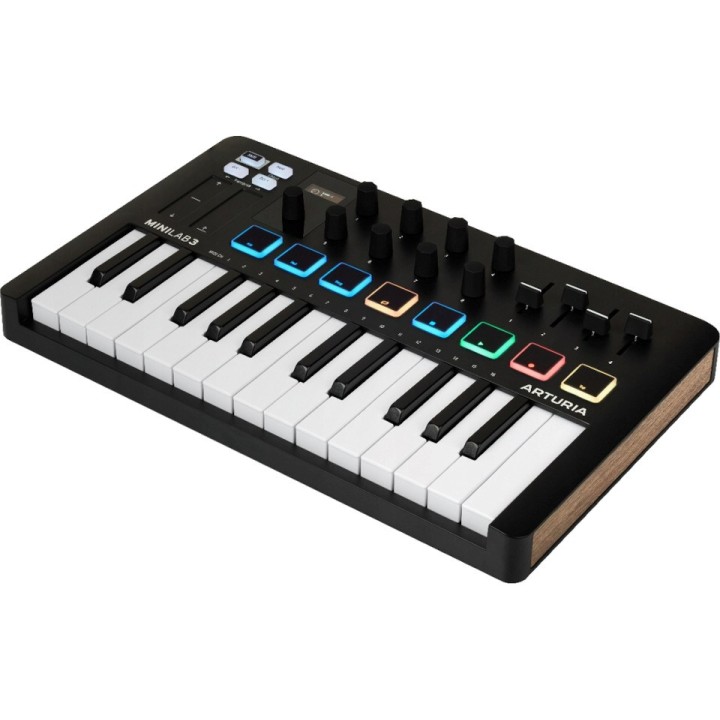 Arturia MiniLab 3 - MIDI Tastiera di controllo nero