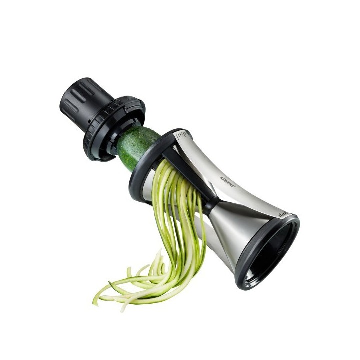 GEFU SPIRELLI XL Affettatrice Manuale Nero Acciaio inossidabile Plastica Acciaio inossidabile