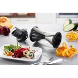 GEFU SPIRELLI XL Affettatrice Manuale Nero Acciaio inossidabile Plastica Acciaio inossidabile