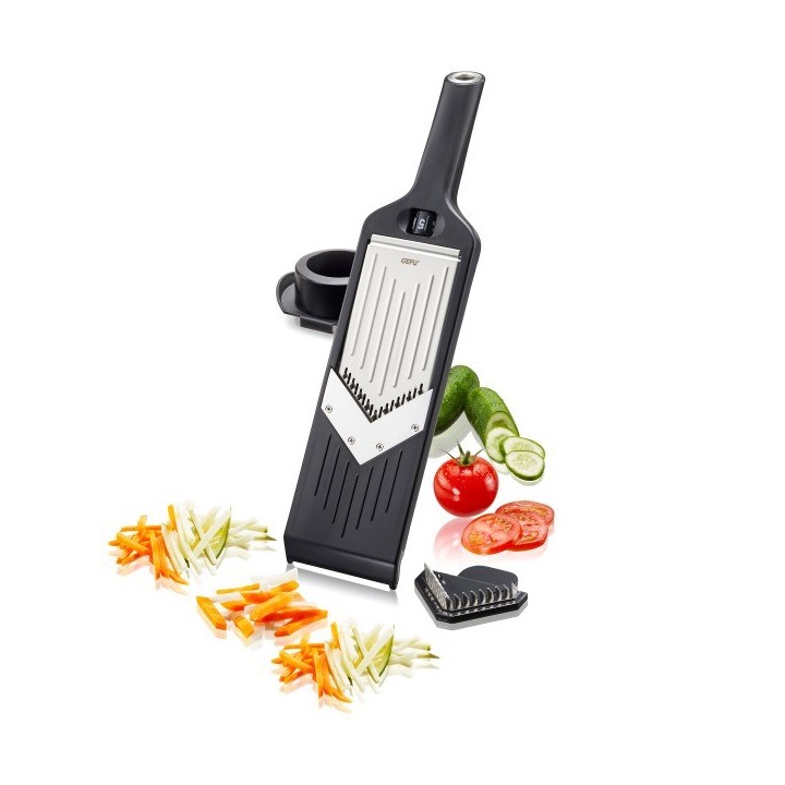 GEFU Julienne VIOLI 2.0 Affettatrice Manuale Nero ABS sintetici Acciaio inossidabile