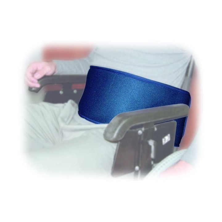 Cintura stabilizzatore sedia a rotelle Secuback con attacco addominale (tipo 1)