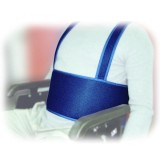 Cintura stabilizzatore sedia a rotelle Secuback con attacco addominale (tipo 2)