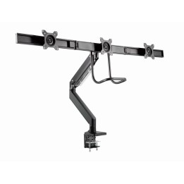 Gembird MA-DA3-03 supporto/staffa monitor 68.6 cm (27 ) da scrivania nero
