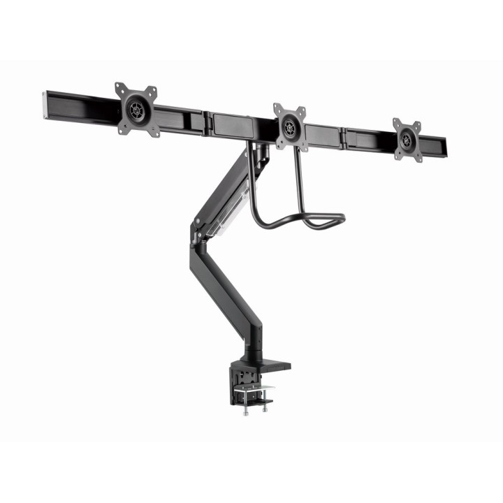 Gembird MA-DA3-03 supporto/staffa monitor 68.6 cm (27 ) da scrivania nero