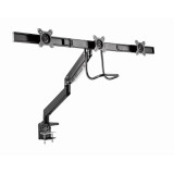 Gembird MA-DA3-03 supporto/staffa monitor 68.6 cm (27 ) da scrivania nero