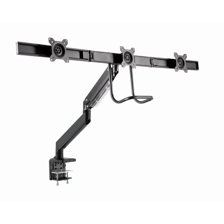 Gembird MA-DA3-03 supporto/staffa monitor 68.6 cm (27 ) da scrivania nero