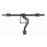 Gembird MA-DA3-03 supporto/staffa monitor 68.6 cm (27 ) da scrivania nero