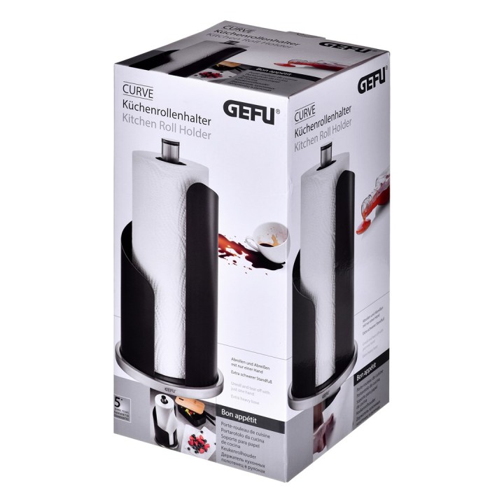 GEFU Curve G-15703 - Portarotolo carta assorbente