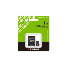 Kingston Technology 1TB microSDXC Canvas Select Plus Gen3 150MB/s A1 Scheda + adattatore