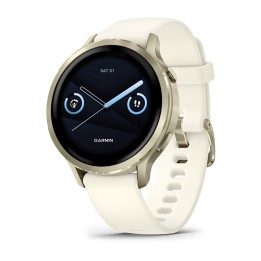 Garmin Venu 4 3.05 cm (1.2 ) AMOLED 41 mm Digitale 390 x 390 pixel Touchscreen Oro Wi-Fi GPS (satellite)