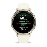 Garmin Venu 4 3.05 cm (1.2 ) AMOLED 41 mm Digitale 390 x 390 pixel Touchscreen Oro Wi-Fi GPS (satellite)