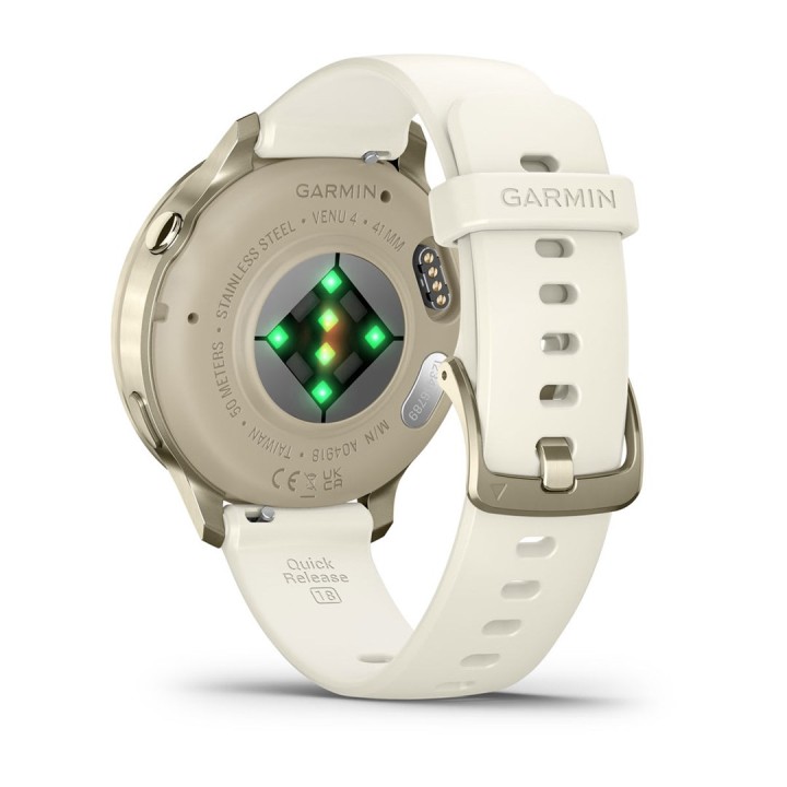 Garmin Venu 4 3.05 cm (1.2 ) AMOLED 41 mm Digitale 390 x 390 pixel Touchscreen Oro Wi-Fi GPS (satellite)