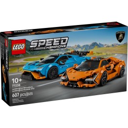 LEGO SPEED CHAMPIONS 77238 Lamborghini Revuelto & Huracán STO