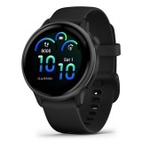 Garmin vívoactive 6 3.05 cm (1.2 ) AMOLED 42 mm Digitale 390 x 390 pixel Touchscreen Nero Wi-Fi GPS (satellite)