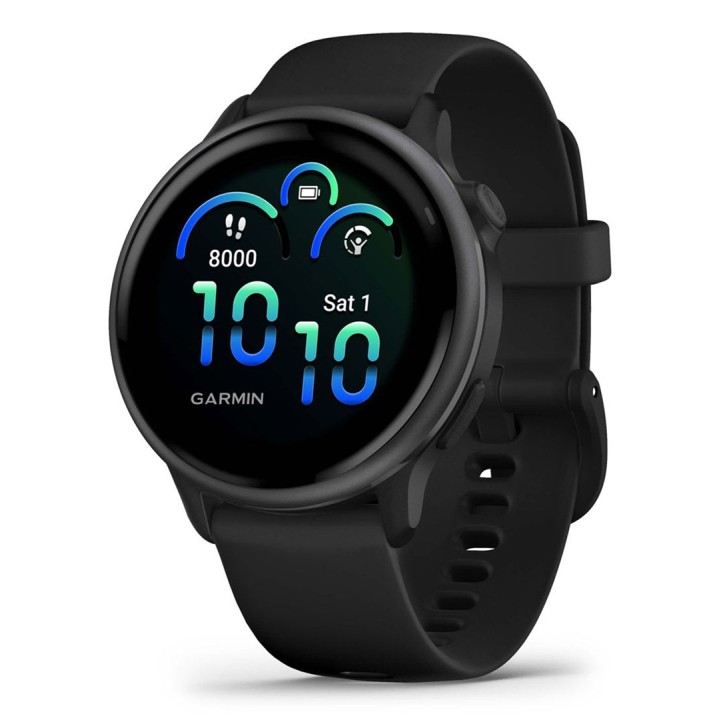 Garmin vívoactive 6 3.05 cm (1.2 ) AMOLED 42 mm Digitale 390 x 390 pixel Touchscreen Nero Wi-Fi GPS (satellite)