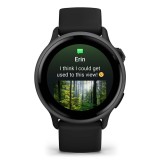 Garmin vívoactive 6 3.05 cm (1.2 ) AMOLED 42 mm Digitale 390 x 390 pixel Touchscreen Nero Wi-Fi GPS (satellite)