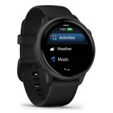Garmin vívoactive 6 3.05 cm (1.2 ) AMOLED 42 mm Digitale 390 x 390 pixel Touchscreen Nero Wi-Fi GPS (satellite)