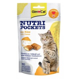GIMCAT Nutri pockets Formaggio - snack per gatti - 60g