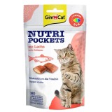 GIMCAT Nutri pockets Salmone - snack per gatti - 60g