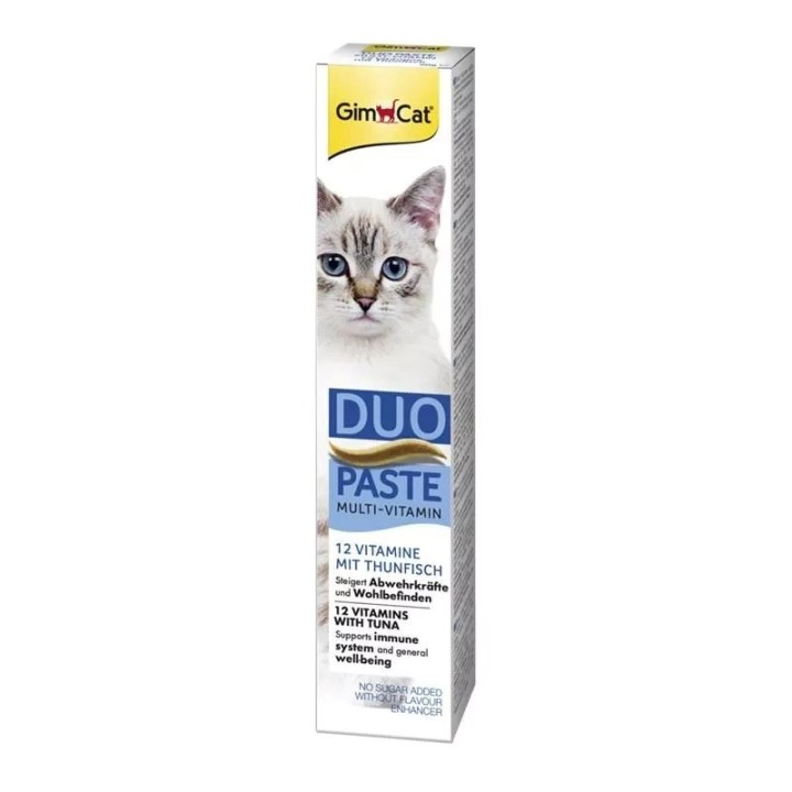 GIMCAT Duo Paste Multi-vitamin con tonno – snack per gatti – 50g