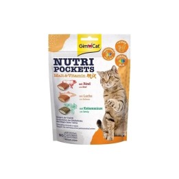 GIMCAT Nutri Pockets Malto & Mix Vitamina – snack per gatti – 150g