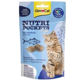 GIMCAT Nutri pockets Tonno - snack per gatti - 60g