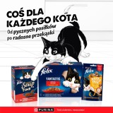 PURINA Felix Fantastic in gelatina scatola - cibo umido per gatti - 44x85g