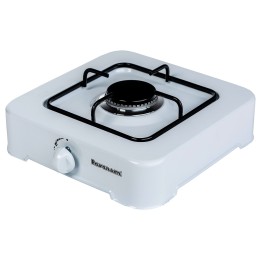 Cucina a gas Ravanson K-01T (bianco, 1 zona)