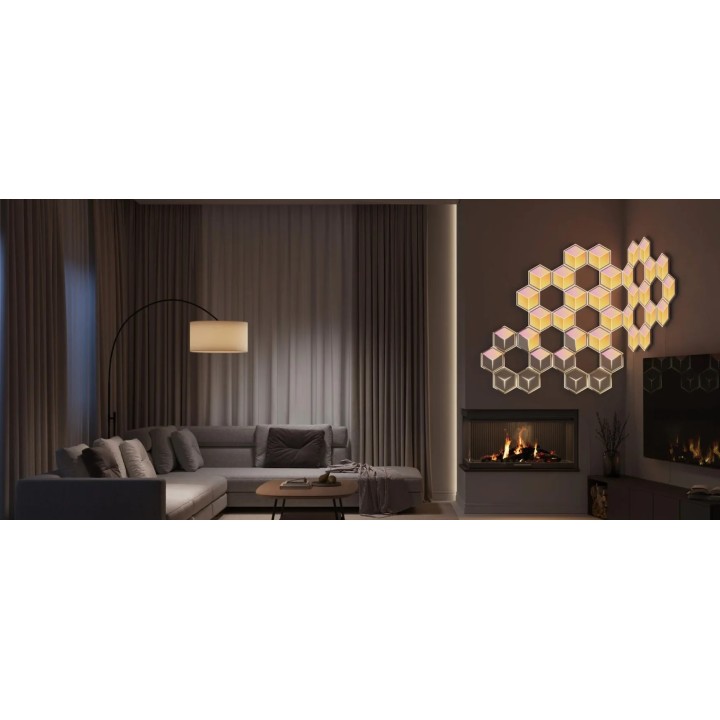 Govee H606A pannelli luminosi esagonali Glide Ultra 7-pack | illuminazione LED | RGBIC 2.4 GHz Wi-Fi Bluetooth
